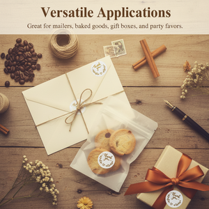 Roll stickers waterproof vinyl self-adhesive stickers for box decoration and <b>packaging</b> custom printed logo stickers - Product Image 4