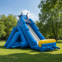 Grand château gonflable sur le thème du dragon avec toboggan Trampoline de saut gonflable de haute qualité pour équipement d'amusement en plein air