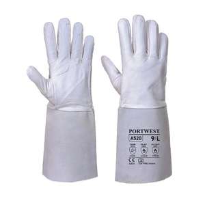 PORTWEST - A520GRRL Premium <b>tig</b> <b>welding</b> grey gauntlet - EAN 5036108265244 <b>GLOVES</b> - Product Image 1