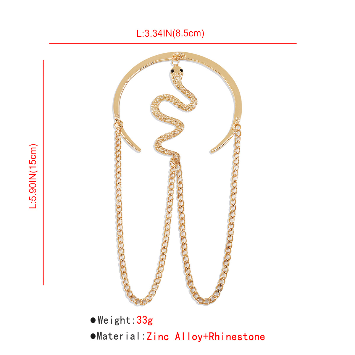 Snake+ tassel