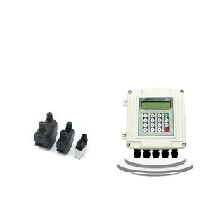 Ultrasonik debimetre tıbbi Lpg debimetre duvara monte ultrasonik tip akış ölçer Normal sıcaklık sensörü