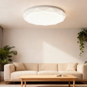 Plafonniers LED modernes pour la maison, modèle de mode pour salon, blanc, télécommande électrique - Product Image 4