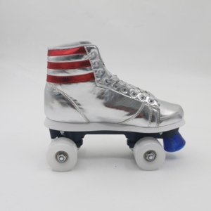 Patins à roulettes Quad extérieurs pour femmes et filles de haute qualité avec roue en PU clignotant et semelle extérieure en PVC Design attrayant et durable - Product Image 5