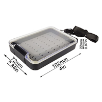 Boîte de pêche de poche Super Deep, portable, taille Mini, étanche, avec lanière (B01), a009a-h059