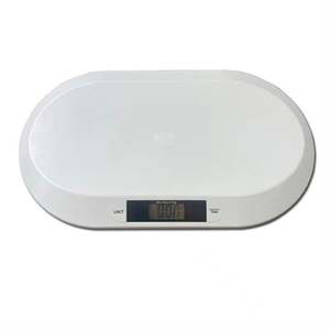 Veidt 가정용 전자 디지털 체중계 아기 유아용 욕실 체중계 20kg 용량 뚜껑 포함 - Product Image 3