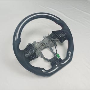 Volant Automobile en Fiber de carbone véritable fait à la main pour MITSUBISHI Lancer EX 2009-2015 Kits de carrosserie - Product Image 2