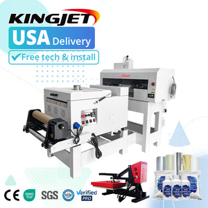 Paquete de impresora Kingjet A3 DTF pequeña mini imprimante máquina de impresión de camisetas xp600 DTF transferencia de calor para impresora de camisetas A3 DTF - Product Image 1