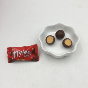 Chocolate Factory Wholesale Private Label Halal <strong>Mini</strong> Bean Ball Mylikes Milk <strong>Chocolat</strong> Candy - Product Image 5