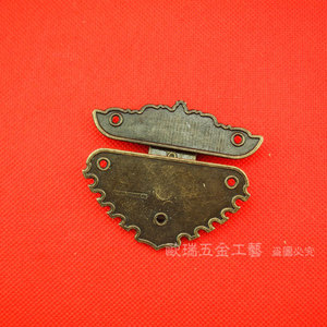 Box Buckle Zinc Alloy 66x38mm Keyless Traditional Wooden Box <b>Lock</b> Furniture <b>Lock</b> Medium Size - Product Image 3