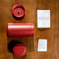 Boîtes en fer blanc – Boîtes rondes en fer blanc de qualité alimentaire pour le thé, les grains de café, la poudre de matcha, les collations, les chocolats – Idéales comme boîte à thé en métal