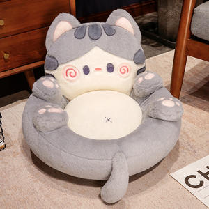 Cojín de Tatami de Piel Sintética, Respaldo Integrado para el Hogar, Futón para Dormitorio, Asiento Universal para Todas las Estaciones, Sofá Pequeño para Niños, para <span class=keywords><strong>Gatos</strong></span> - Product Image 2