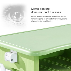 Wholesale Primary School Furniture Student Desk and Chair Set Reading <b>Table</b> for Classroom - Product Image 2