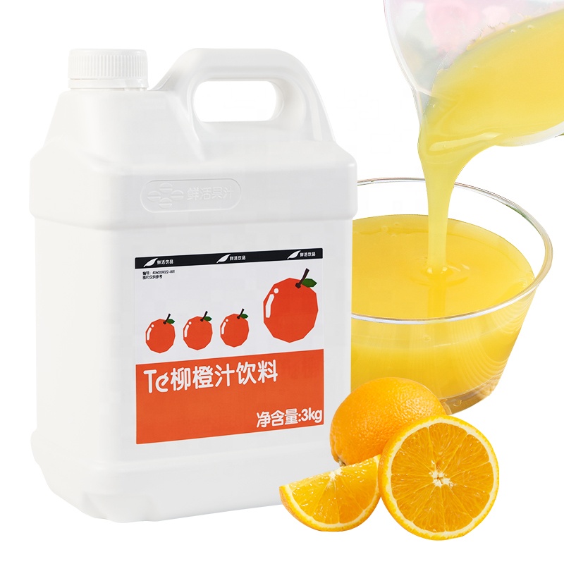 milk tea fruit tea raw materials orange juice concentrate