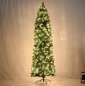 Árbol de Navidad Gigante Ourwarm, Decoración Navideña, Instalación Rápida, Plegable, Preiluminado con LED, PVC - Product Image 6
