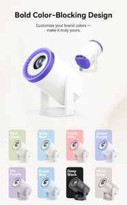 JUNUO Turn 1 Hot Selling Mini Projector 200Ansi 720P 1+8GB Newest Android 14 with BT Portable Projector for Home Use - Product Image 6