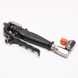 Tête de <span class=keywords><strong>pistolet</strong></span> à graisse électrique <span class=keywords><strong>pneumatique</strong></span> de type rotation à haute pression de 360 degrés <span class=keywords><strong>pistolet</strong></span> à graisse à Air universel en aluminium pour pompe à graisse à air - Product Image 3
