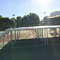Plateforme de scène en aluminium à montage rapide pour événements musicaux en plein air et concerts