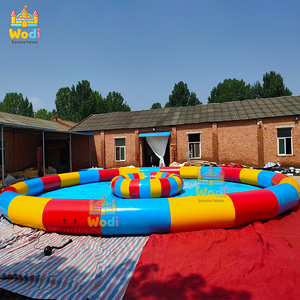Piscine hors sol gonflable pliable résistante aux UV pour les camps d'été - Product Image 1