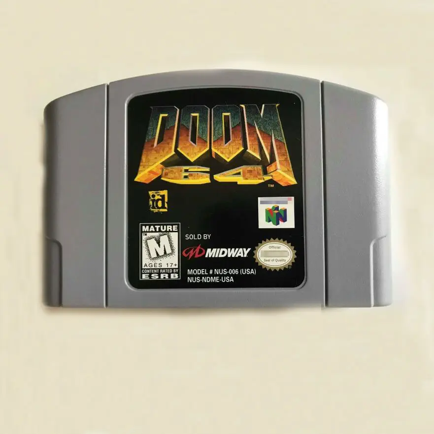 Doom 64 N64 Game Cartridge Kaart Voor Nintendo 64 Us Versie