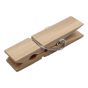 Colorful Eco-Friendly Durable Birch Wood Square Peg Photo <b>Clip</b> with Detachable Design for Clothing Storage Living Room Kitchen - Product Image 4
