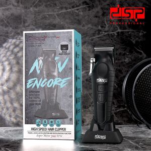 Tondeuse à cheveux professionnelle Dsp avec lames en acier inoxydable, modèle rechargeable à piles pour usage en salon - Product Image 5