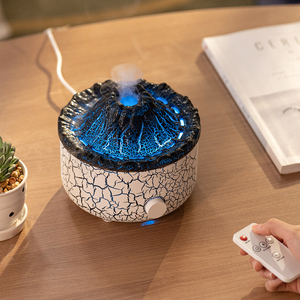 Nueva tecnología Nuevo producto Habitación humidificación fresca de alta calidad para promover el sueño <span class=keywords><strong>lava</strong></span> volcán máquina de aromaterapia - Product Image 2