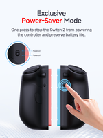 Manette de jeu MOBAPAD M12HD pour Nintendo Switch 2 avec support de charge et poignée