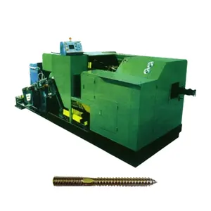 double head threaded screw making machine