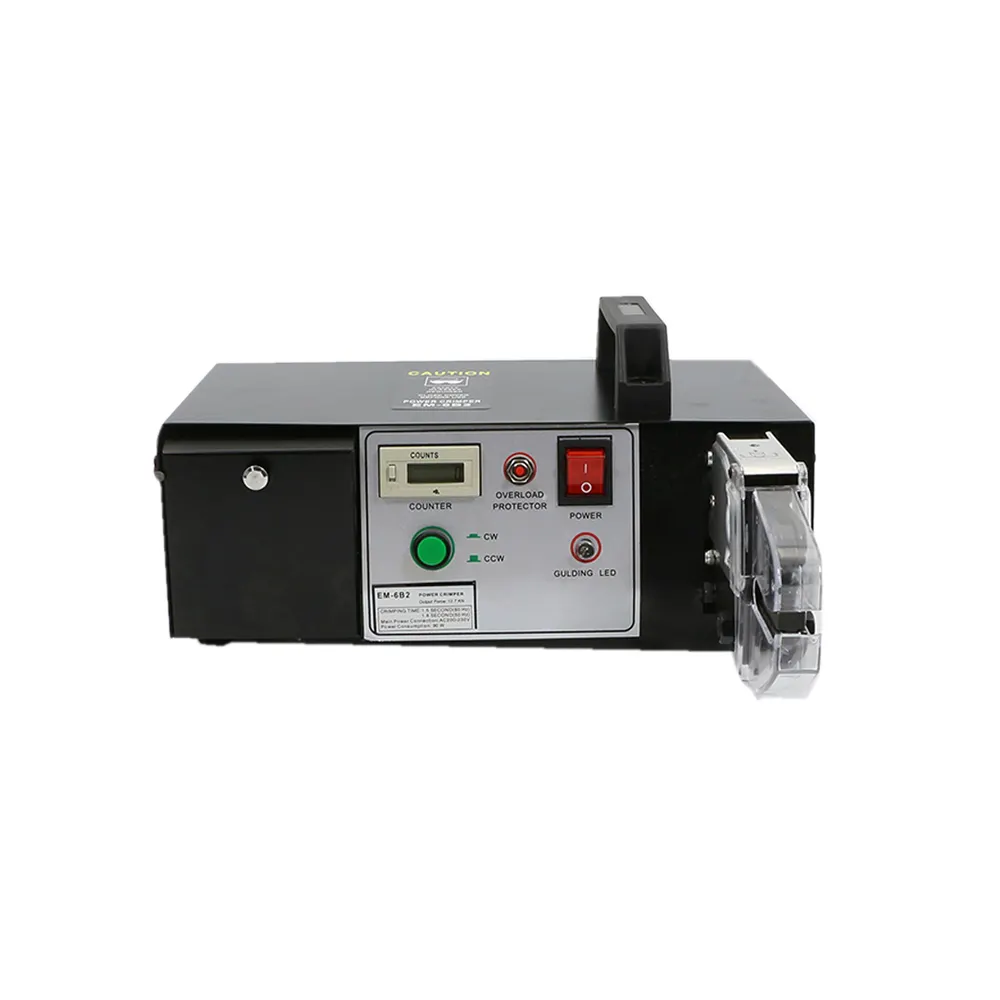 Máquina prensadora eléctrica de prensado rápido para el Sector de Comunicación de terminales tubulares aislados RCCN