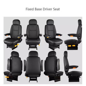 大型クッション高さ調整可能カードライバーシート機械固定ベースバン、トラック、エンジニアリング車両 - Product Image 5