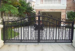 Disegni personalizzati di sicurezza metallo ingresso principale casa cancelli per le vendite - Product Image 3