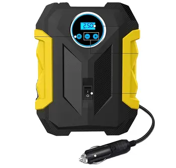 AIsmartlink Portable Tire Inflator with LED Light DC 12V Digital Air Compressor for Car Auto Pump