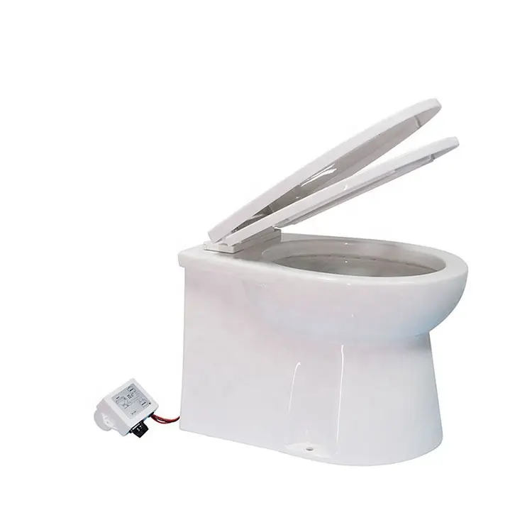 12V Macerator Pomp Wc Badkamer Sanitair Fabriek Prijs Flush Eendelig Marine Toilet 12V