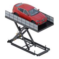 Certificat CE 3-5Ton Double Decker Car Service Equipment Résidentiel Sous-sol Parking Ascenseur 2 Voitures Ascenseur Garage Ascenseur