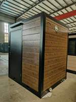 Cabine de douche portable pour la plage et le camping, installation facile, livraison complète, faible coût, préfabriquée