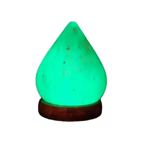 Vendita calda colorata Mini lampada di Sale USB Plug himalayano portatile lampada di Sale USB acqua goccia luce notturna