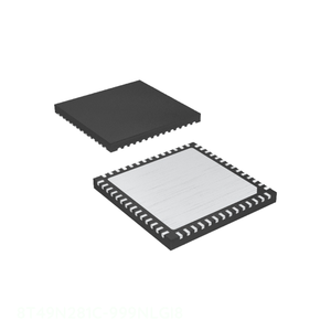 แผ่นสัมผัส56 VFQFN ชิ้นส่วนอิเล็กทรอนิกส์8T49N281C-999NLGI8 - Product Image 1