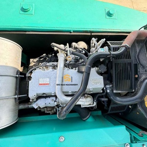 Excavatrice sur chenilles hydraulique Kobelco Sk200d de 20 tonnes de haute qualité, machine d'occasion importée pour travaux lourds - Product Image 5