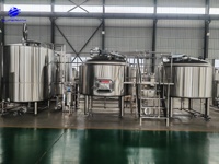 SUPER MAX 1000L 2000L Juego Completo de Equipo de Elaboración de Cerveza de Acero Inoxidable Alemán Personalizado, Certificado CE, para Uso en Cervecerías Artesanales