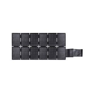 12-Fold Compact Monocrystalline 20% Efficiency Camping <b>Solar</b> Panel 135W Waterproof Foldable <b>Solar</b> <b>Charger</b> 19.4V Ecoflow Power - Product Image 3