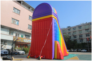 Lilytoys Cầu Vồng Lớn Bơm Hơi Thương Mại Trượt Cho Trẻ Em Lâu Đài Nhảy Bơm Hơi Bền Lâu - Product Image 2