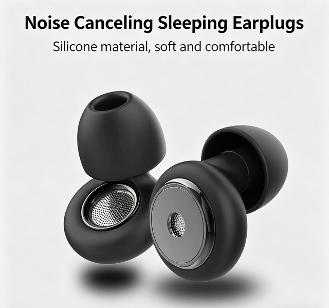 Silicone Sleep Ear Plug Waterproof Swimming Earplugs Canceling Noise Reduction Soundproof Sleeping Earplugs for Travel Home