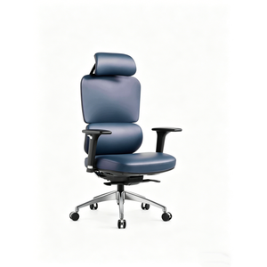 <span class=keywords><strong>Chaise</strong></span> de bureau ergonomique en cuir de style moderne à <span class=keywords><strong>prix</strong></span> de gros, idéale pour les immeubles de bureaux - Product Image 2