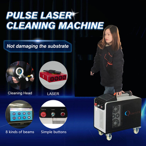 Questt 300W Air-Cooled Fiber <strong>Laser</strong> Cleaning Machine for Aluminum with <strong>Touch</strong> Screen <strong>Controller</strong> 15-30m/h Cleaning Speed - Product Image 2