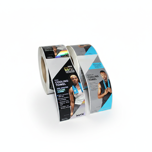 Impresión personalizada de etiquetas, pegatinas y logotipos impermeables para productos deportivos - Product Image 1