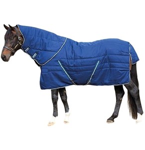 Manta de Lujo para Caballos, Impermeable, de Polialgodón y Terciopelo, con Forro de Poliéster, Tamaños Ajustables Disponibles, para Uso en Exteriores en Invierno - Product Image 2
