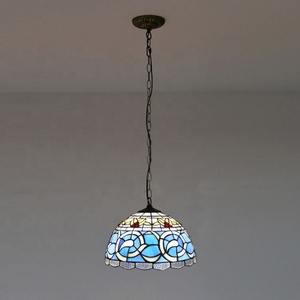 Lámpara Colgante LongHuiJIng de 12 Pulgadas de Ancho con Pantalla Hecha a Mano, Luz Individual - Product Image 4