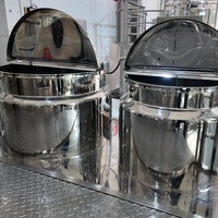 Homogénéisateur émulsifiant sous vide à cisaillement élevé 100l 200l 300l 500l mélangeur équipement de production de cosmétiques machine de fabrication d'huile capillaire