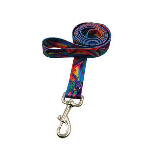 Regalo promocional Collar de perro con patrón personalizado Conjunto de arnés de correa para mascotas ajustable Personalizado con su propio logotipo de diseño - Product Image 3