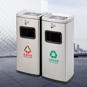 Poubelles en acier inoxydable, poubelles à pédale, poubelles pour intérieur/hall d'hôtel/centre commercial, fabricants - Product Image 5
